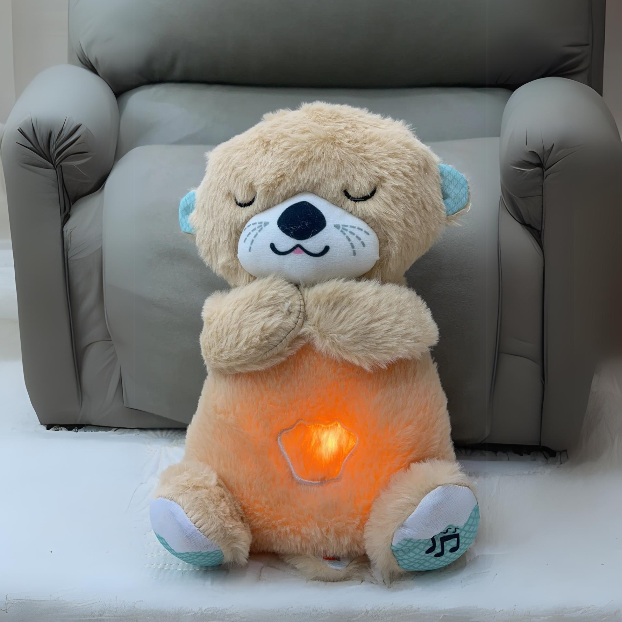 Ours Peluche Musicale Bébé Lumière